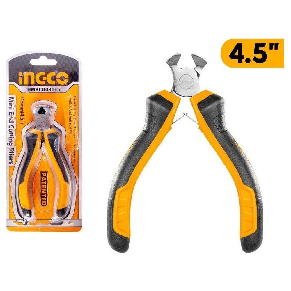 Ingco HMBCD08115 Mini End Cutting Pliers 4.5 Ingco HMBCD08115 Mini End Cutting Pliers 4.5